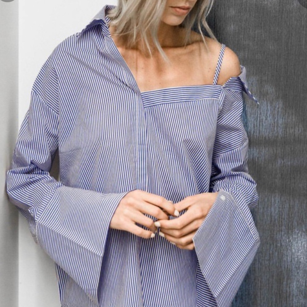 Oak + Fort off shoulder top